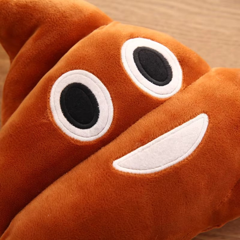 cartoon new expression poo plush toys cute funny quirky funny poop cushion