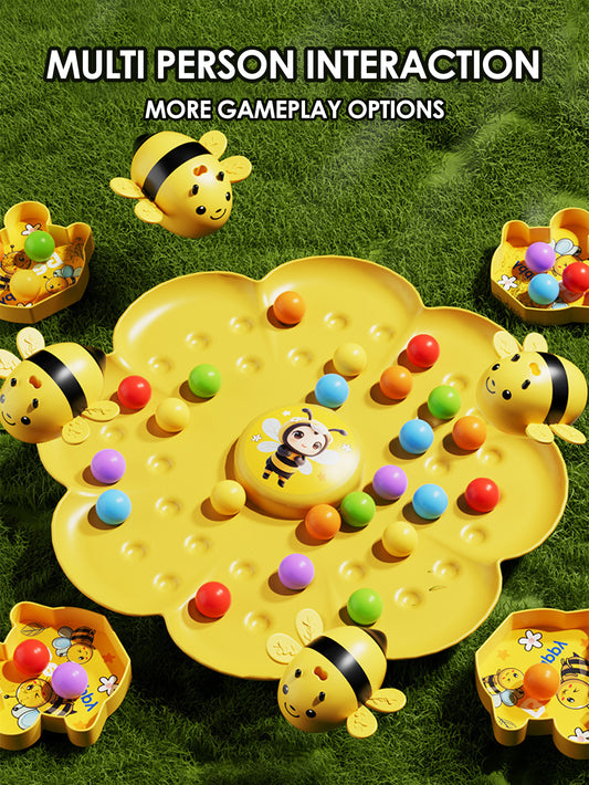 Little Bumblebee Multifunctional Board Game Puzzle Fishing Toys Interactive Educational Toys For Kids Christmas Gift Family Game