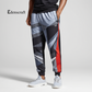 Activewear Lower Men's Essentials Winter Drawstring Closure 99% Cotton Polyester Blend Breathable Quick-Dry Printed Jogging