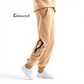 Activewear Lower Men's Essentials Winter Drawstring Closure 99% Cotton Polyester Blend Breathable Quick-Dry Printed Jogging