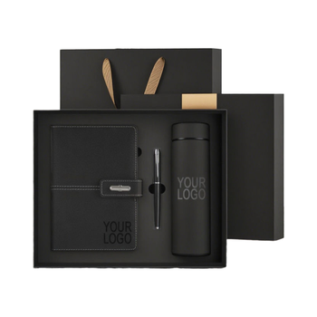 Best Sale Promotional Personalized Luxury A5 Notebook and Pen Set Office Executive Wedding Giveaways Corporate Business Gift Set