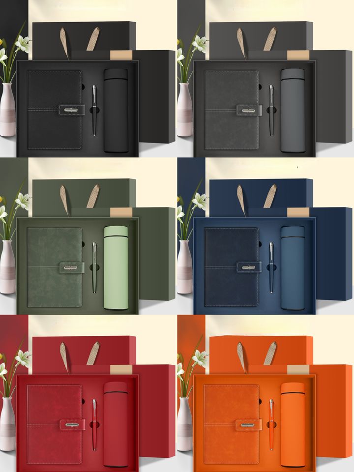 Best Sale Promotional Personalized Luxury A5 Notebook and Pen Set Office Executive Wedding Giveaways Corporate Business Gift Set