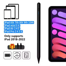 Stylus Pen For Apple Pencil with LED Power Indicators Palm Rejection Touch Pencil for 2022 2021 2020 2019 2018 iPad pencil