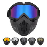Outdoor Sport Windproof Mask Goggle HD Bicycle Glasses Eyewear Riding Summer UV Protection Sunglasses