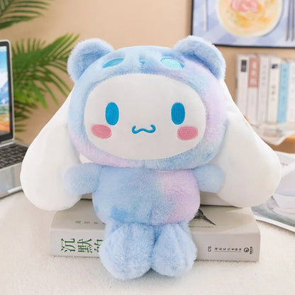 25cm Cute Sanrio Plush Toys: Hello Kitty, Cinnamoroll, Kuromi, Pochacco, Cartoon Cute Toys, Kids Birthday Gift
