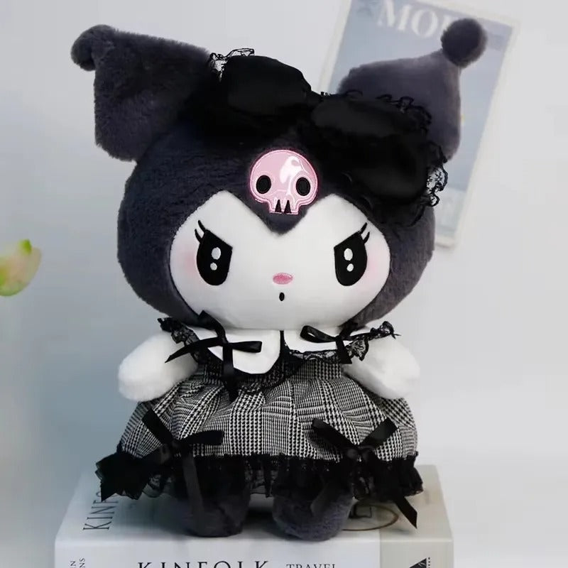 25cm Cute Sanrio Plush Toys: Hello Kitty, Cinnamoroll, Kuromi, Pochacco, Cartoon Cute Toys, Kids Birthday Gift