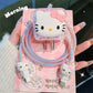 Cartoon Hello Kitty Charger Data Cable Case Protector And Winding Kit For 20W Fast Charger Adapter Phone Charger Case