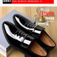 Mens Dress Shoes Formal Business Oxford High Gloss Patent Slip On Loafers Comfortable Casual Driving Boat Shoe For Men
