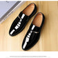 Mens Dress Shoes Formal Business Oxford High Gloss Patent Slip On Loafers Comfortable Casual Driving Boat Shoe For Men