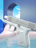 Hot selling mini handgun water gun, summer outdoor children's manual continuous firing toy water gun toy