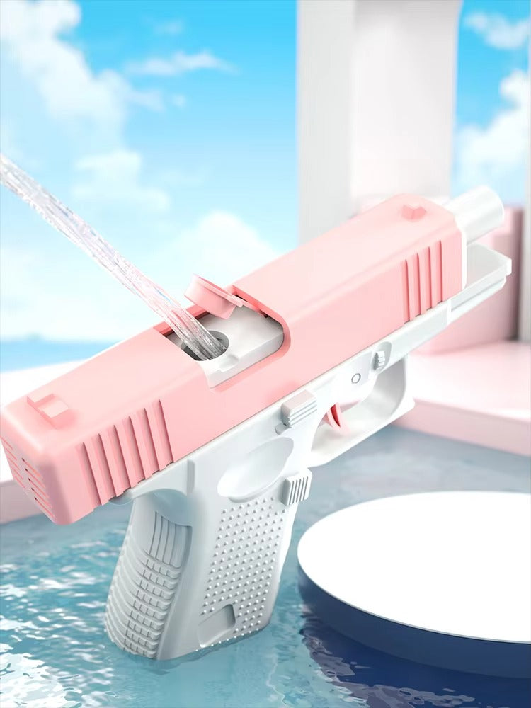 Hot selling mini handgun water gun, summer outdoor children's manual continuous firing toy water gun toy