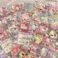 5Sheets Cartoon HelloKitty Rilakkuma Stickers Cartoon Anime Die-cutting Flashing Laser Sticker Decals DIY Handbooks Decoration