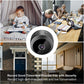New X5Mini Night Vision 1080P Wireless Surveillance Camera Lightweight Clear Portable Motion Detection Premium Quality