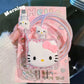 Cartoon Hello Kitty Charger Data Cable Case Protector And Winding Kit For 20W Fast Charger Adapter Phone Charger Case