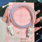 Cartoon Hello Kitty Charger Data Cable Case Protector And Winding Kit For 20W Fast Charger Adapter Phone Charger Case