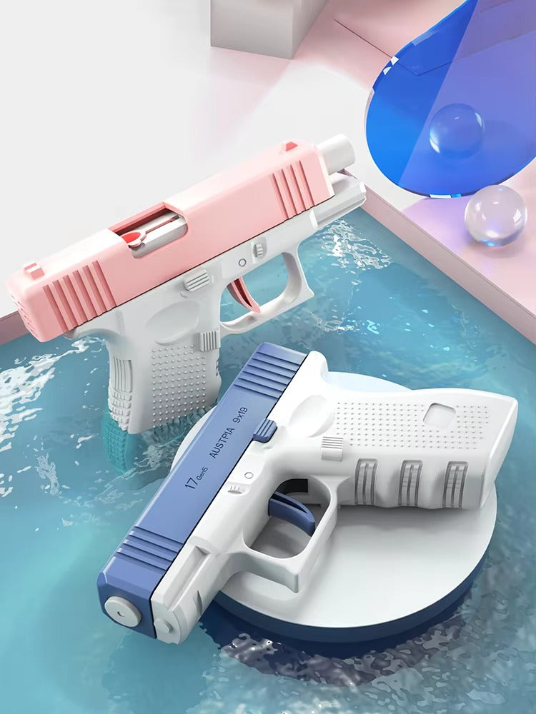 Hot selling mini handgun water gun, summer outdoor children's manual continuous firing toy water gun toy