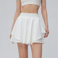 Yoga Short Skirt Anti-exposure High Waist Slimming Skirt for Women in Summer Wear Two-piece Outdoor Running Sports Skirt