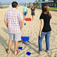 Camping game, adult family outdoor courtyard throwing game, portable corn hole set, corn hole outdoor game set