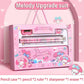 anrio 12PCS Kuromi Stationery Set Cinnamoroll My Melody Pencils Erasers Rulers Student School Supplies Study Stationery Gifts
