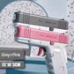 Hot selling mini handgun water gun, summer outdoor children's manual continuous firing toy water gun toy