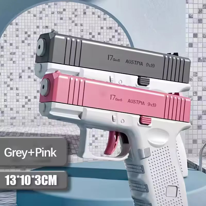 Hot selling mini handgun water gun, summer outdoor children's manual continuous firing toy water gun toy