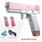Hot selling mini handgun water gun, summer outdoor children's manual continuous firing toy water gun toy