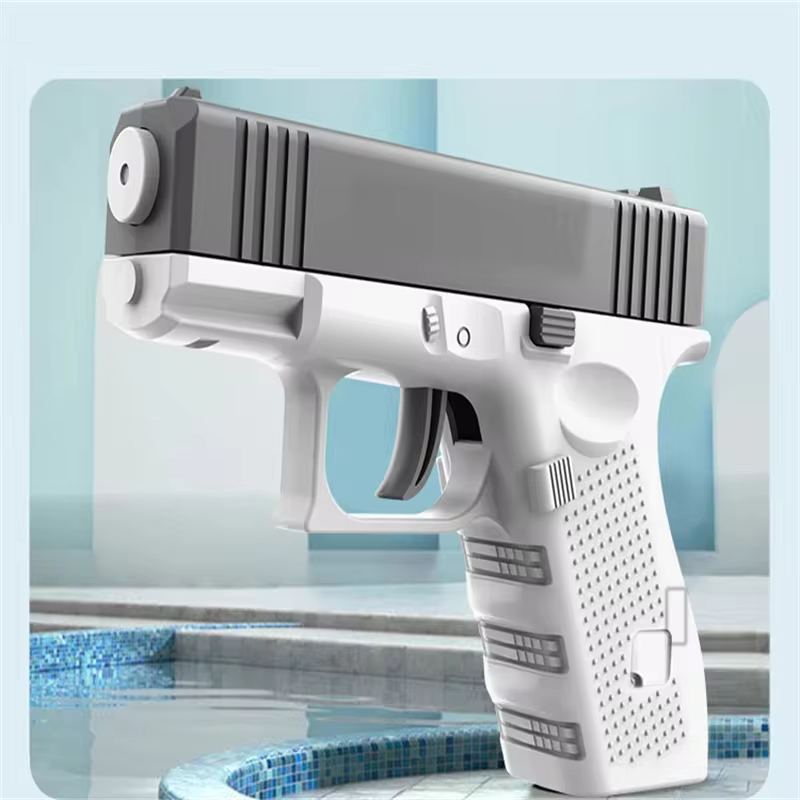 Hot selling mini handgun water gun, summer outdoor children's manual continuous firing toy water gun toy