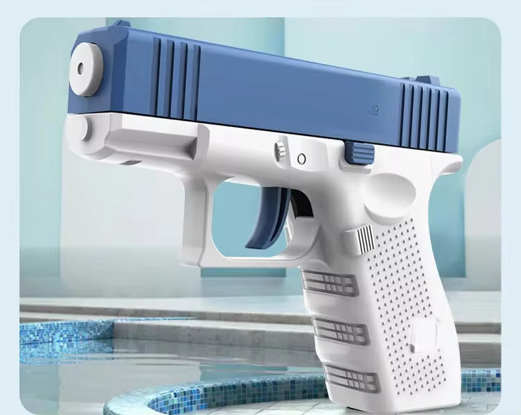 Hot selling mini handgun water gun, summer outdoor children's manual continuous firing toy water gun toy