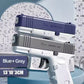 Hot selling mini handgun water gun, summer outdoor children's manual continuous firing toy water gun toy