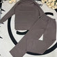 Autumn Winter 2 Pieces Women Sets Knitted Tracksuit Turtleneck Sweater and Straight Jogging Pants Suits