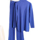 Autumn Winter 2 Pieces Women Sets Knitted Tracksuit Turtleneck Sweater and Straight Jogging Pants Suits