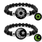 Glow in the Dark Sun Moon Star Pattern Glass Bead Couple Bracelet for Women and Men Luminous Matching Bangles Valentine's Jewelry 1 item for sale Sold by: HongTaiYang Store ( 4.9 | 10,000+ sold )