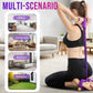 6-Tube Abdominal Resistance Bands, 38cm Portable Sit-Up Assist, TPE & NBR Foam, Perfect for Home Gym, Office, and Travel Workouts