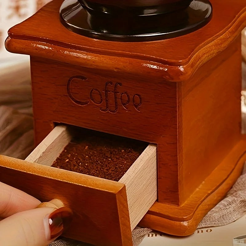 Portable Manual Coffee Grinder - Perfect for Outdoor Coffee Sets, Travel, Office, and Christmas Gifts (Coffee Beans Not Included