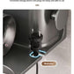 1pc Hair dryer storage rack, non perforated bathroom wall mounted bracket, bathroom air duct storage