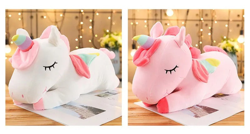 25cm-35CM Kawaii Giant Unicorn Plush Toy Soft Stuffed Unicorn Soft Dolls Animal Horse Toys For Children Pillow Birthday Gifts