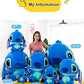 20-60cm Giant Size Lilo & Stitch Couple Models Cartoon Stuffed Plush Anime Plushs Toys Pendant Toy Pillow Kids Birthday Gift