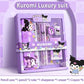 anrio 12PCS Kuromi Stationery Set Cinnamoroll My Melody Pencils Erasers Rulers Student School Supplies Study Stationery Gifts