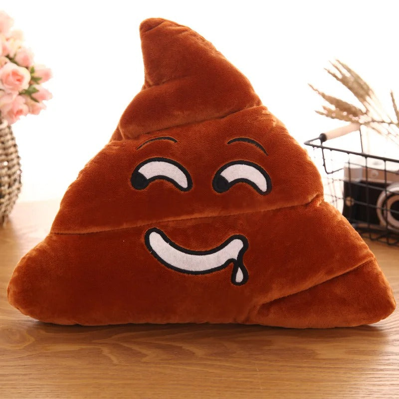 cartoon new expression poo plush toys cute funny quirky funny poop cushion