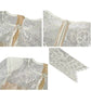 summer sexy hollowed-out blouse round collar lace shirt woman
