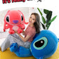 20-60cm Giant Size Lilo & Stitch Couple Models Cartoon Stuffed Plush Anime Plushs Toys Pendant Toy Pillow Kids Birthday Gift