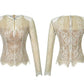summer sexy hollowed-out blouse round collar lace shirt woman
