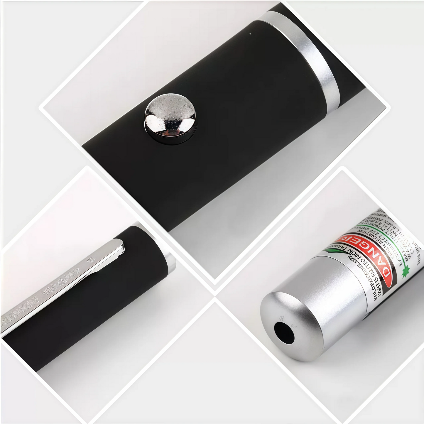 Red Laser Pointer Pen - Long Range Single Point Laser for Cat/Dog Pet Toy, Outdoor Hiking Presentation