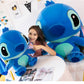 20-60cm Giant Size Lilo & Stitch Couple Models Cartoon Stuffed Plush Anime Plushs Toys Pendant Toy Pillow Kids Birthday Gift