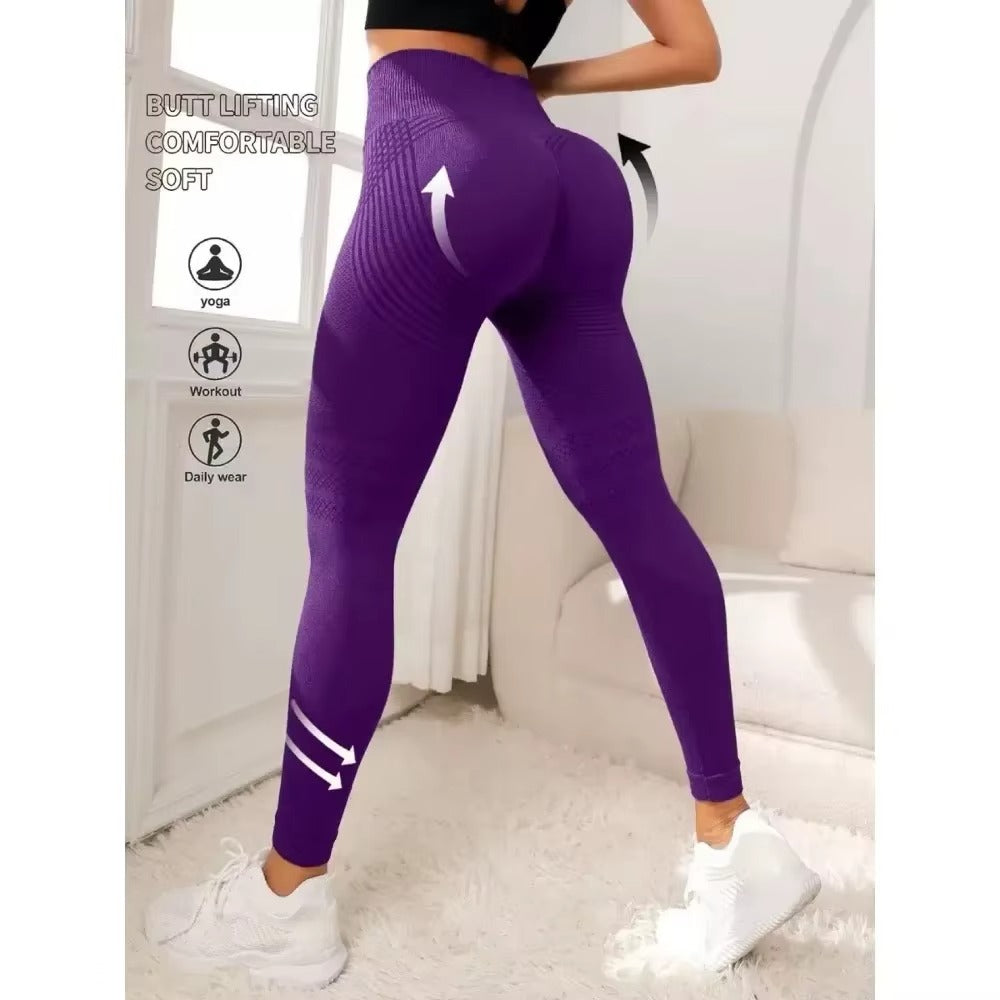Women's Cellulite 3D Leggings, High Waist Hip-Up Tummy-Tightening Training Control, Anti-Cellulite Leggings for Gym Workouts and Yoga
