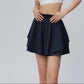 Yoga Short Skirt Anti-exposure High Waist Slimming Skirt for Women in Summer Wear Two-piece Outdoor Running Sports Skirt