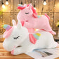 25cm-35CM Kawaii Giant Unicorn Plush Toy Soft Stuffed Unicorn Soft Dolls Animal Horse Toys For Children Pillow Birthday Gifts