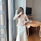 summer sexy hollowed-out blouse round collar lace shirt woman