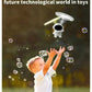 Creative Mini Astronaut Drone Cartoon Spaceman Flying Robot Toys with USB Charging Hand Control Helicopter Kids Gift