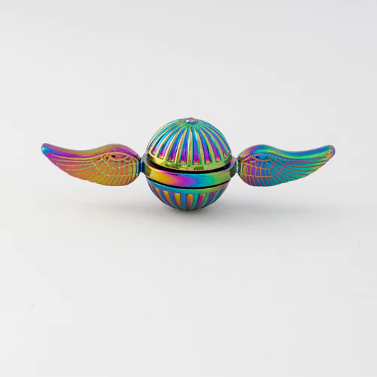 EDC Magic Fidget Spinner, Adult Stress-resistant Fidget Spinner Irritability Stress-relieving Toy, Rotating Metal Ball Table Toy